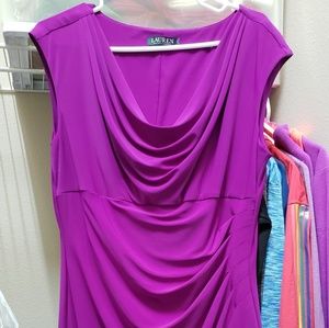 Ralph Lauren Fushia Dress